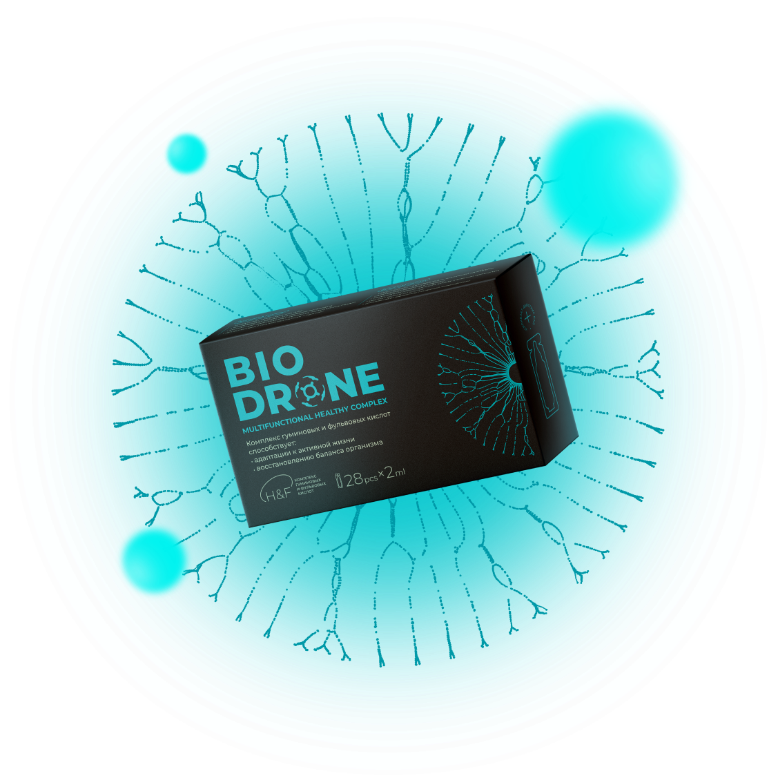 Натуральный продукт Bio Drone в упаковке