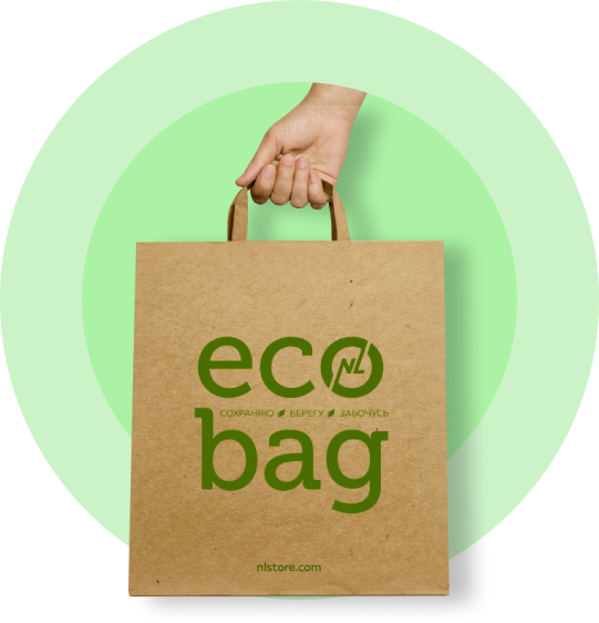Бумажный пакет Eco-bag